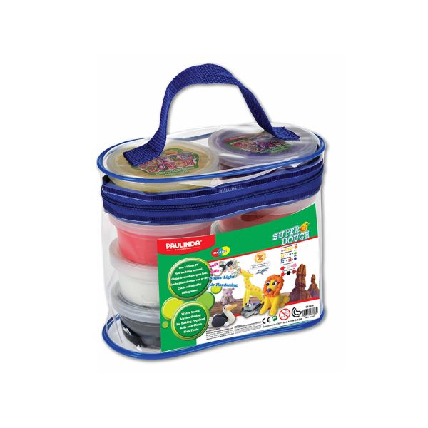 Lufttørkende modellleire for barn – Super Dough 8x40g