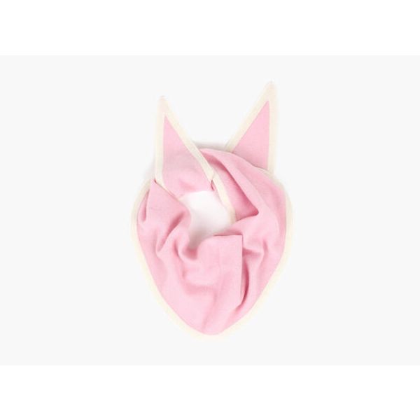 Lara Duo Small Triangel Skjerf - Lys Rosa
