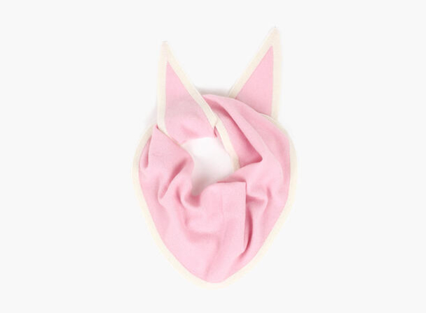 Lara Duo Small Triangel Skjerf - Lys Rosa
