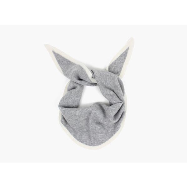Lara Duo Small Triangel Skjerf - Grey 