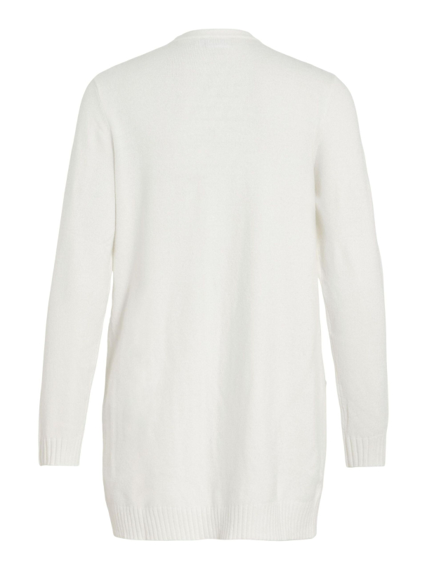 Viril open knit cardigan, hvit - Image 2