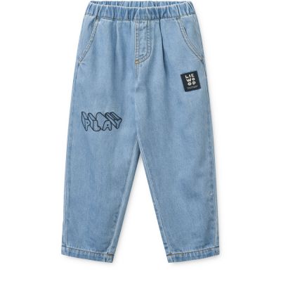 Borris Placement Light Denim Pants - Play/Denim