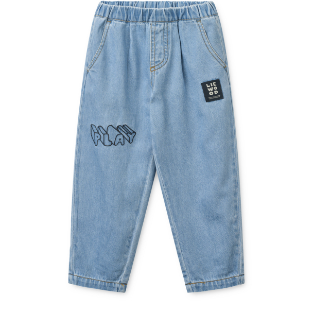 Borris Placement Light Denim Pants - Play/Denim - Image 1