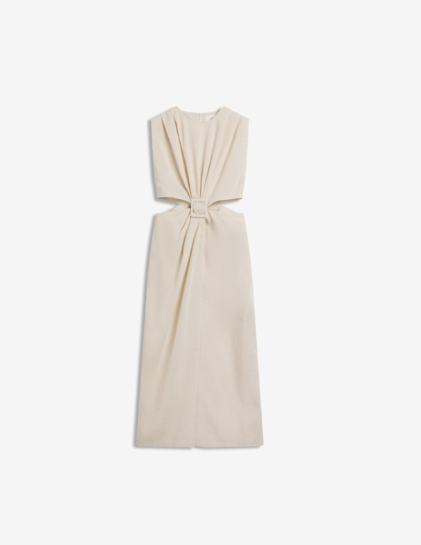 Riviera Dress - Raw Beige  - Image 1