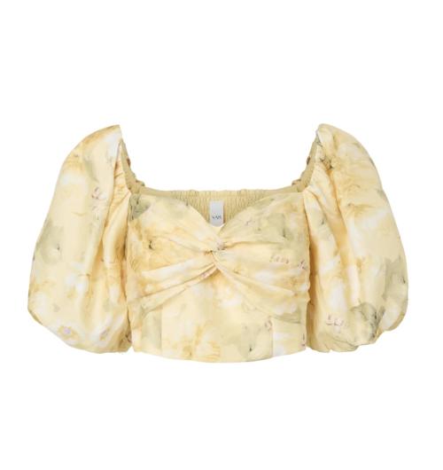 Lemon Short Top - Pale Banana/Lemon
