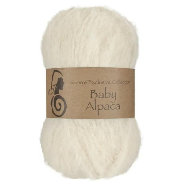 Baby Alpaca - 302 - Naturhvit