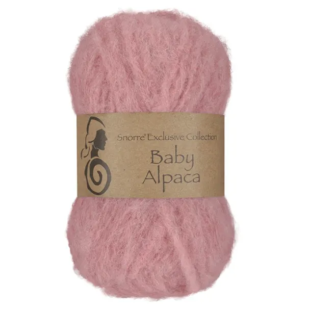Baby Alpaca - 374 - Lys Gammelrosa