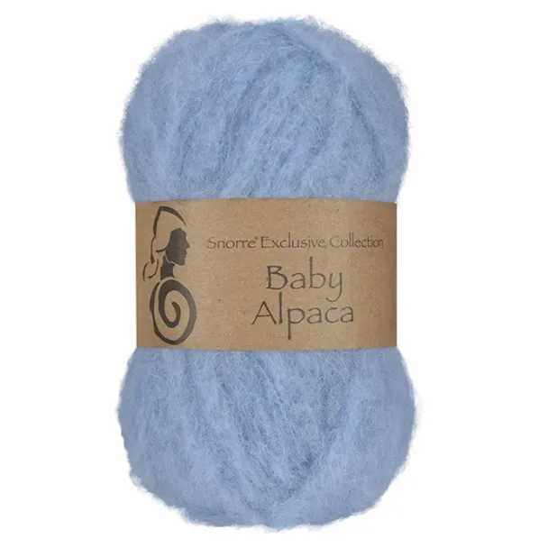 Baby Alpaca - 320 - Lys Blå