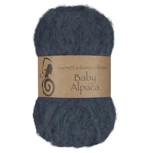 Baby Alpaca - 327 - Jeansblå