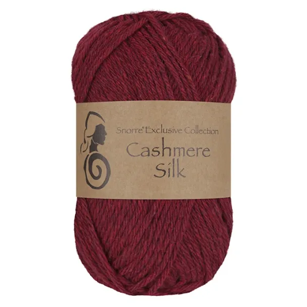 Cashmere Silk - 655 - Rødvin