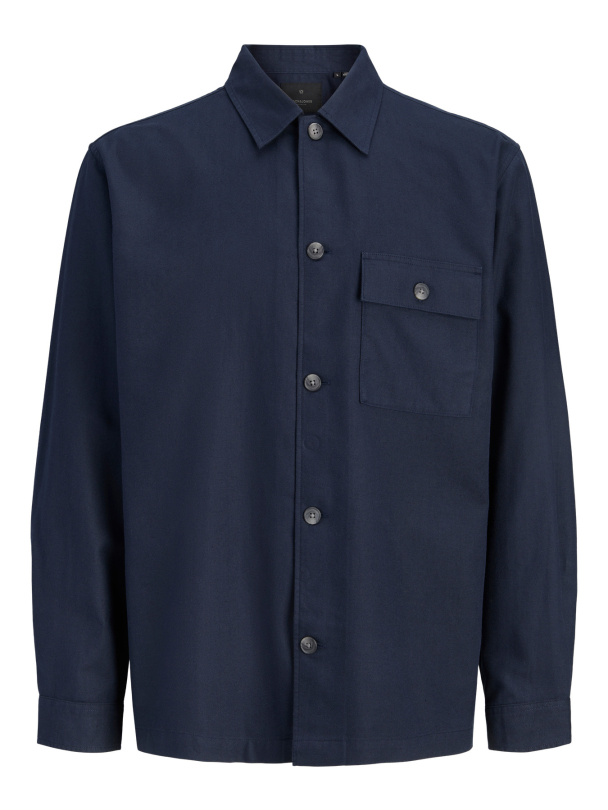 JPRBLATYLER HERRINGBONE L/S OVERSHIRT