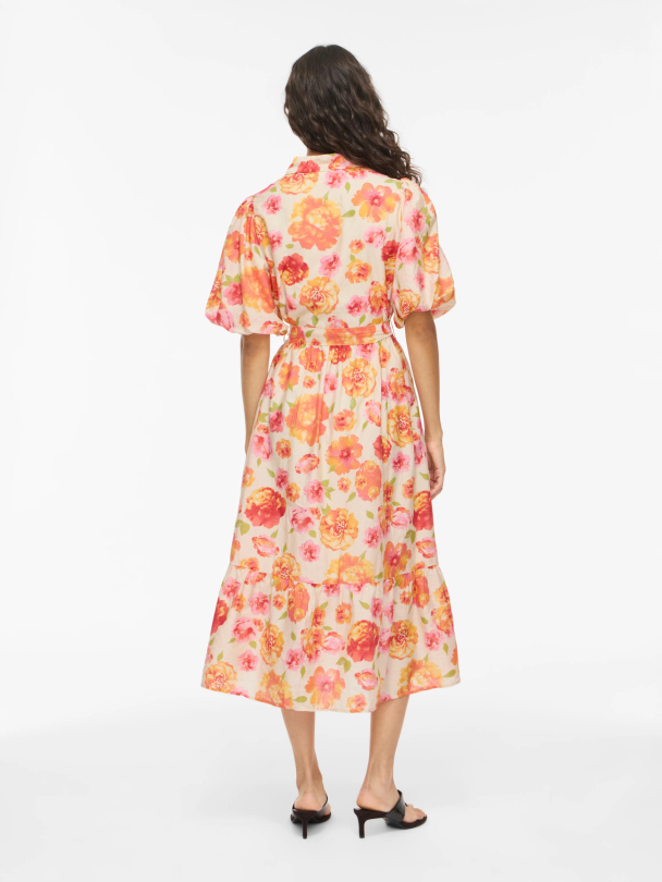VIALINIA SOL 2/4 MIDI SHIRT DRESS/LN - Image 2