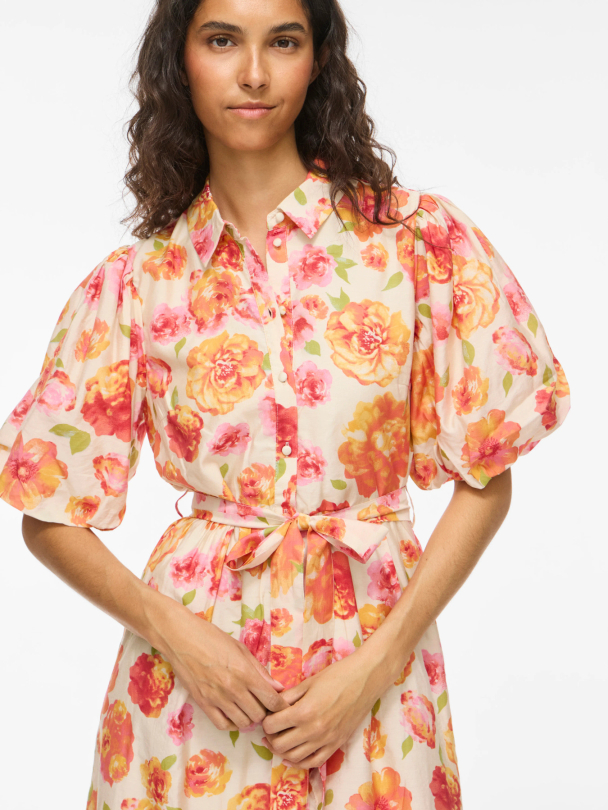 VIALINIA SOL 2/4 MIDI SHIRT DRESS/LN - Image 6