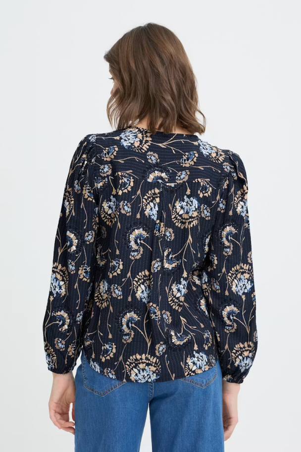 FRKalia bluse, blå - Image 5