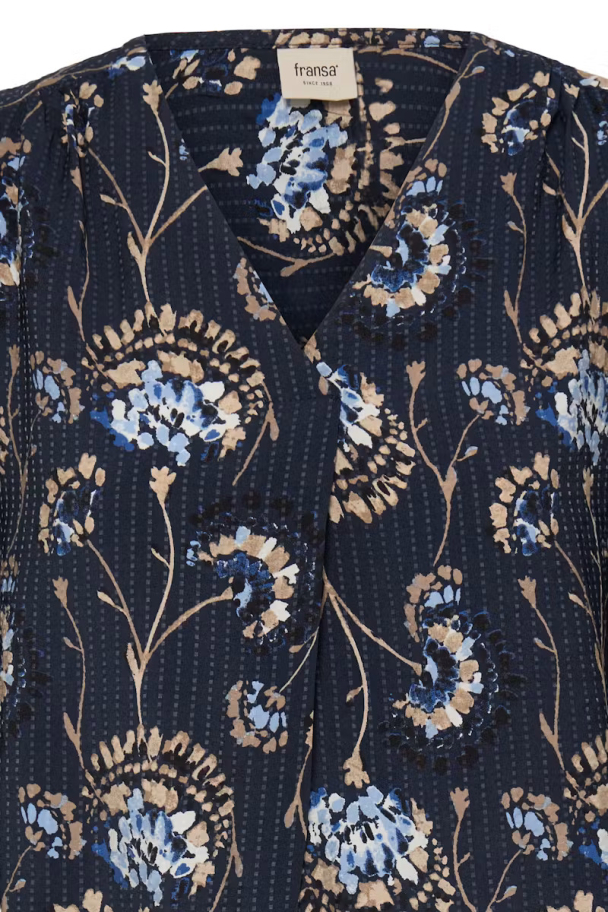FRKalia bluse, blå - Image 7