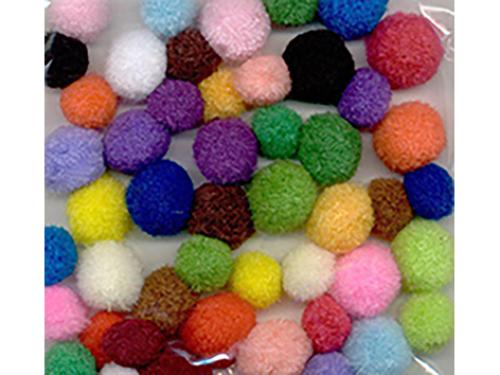 Pomponger sett – Mix – 48ass.