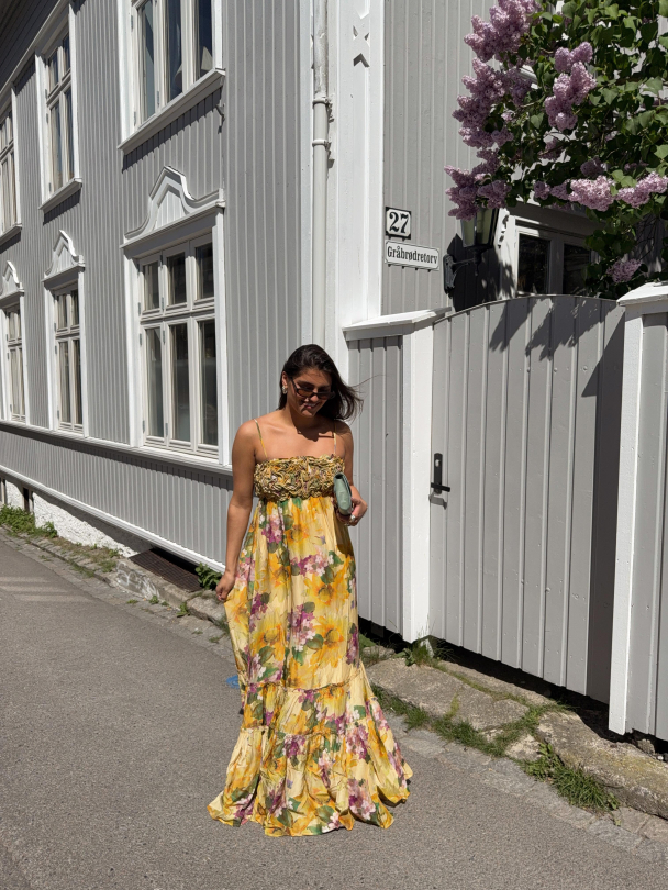 Organza Strap Dress - Sunflower Haze  - Image 4