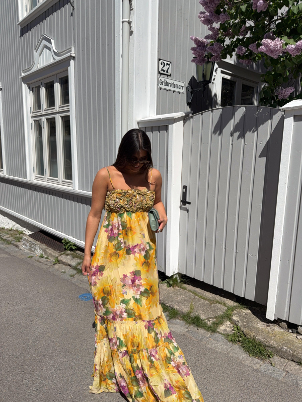 Organza Strap Dress - Sunflower Haze  - Image 6
