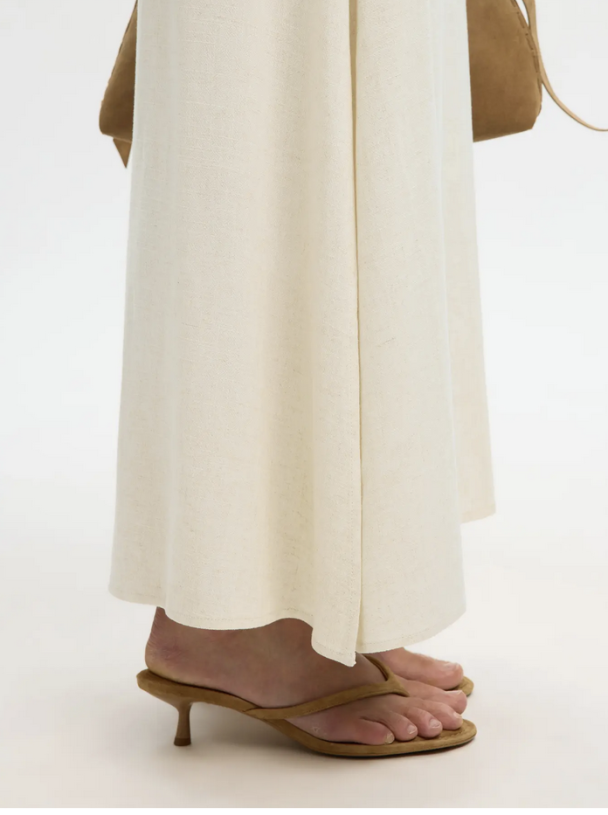 Viva-Lena Ankle Sun Skirt - Sandshell - Image 2