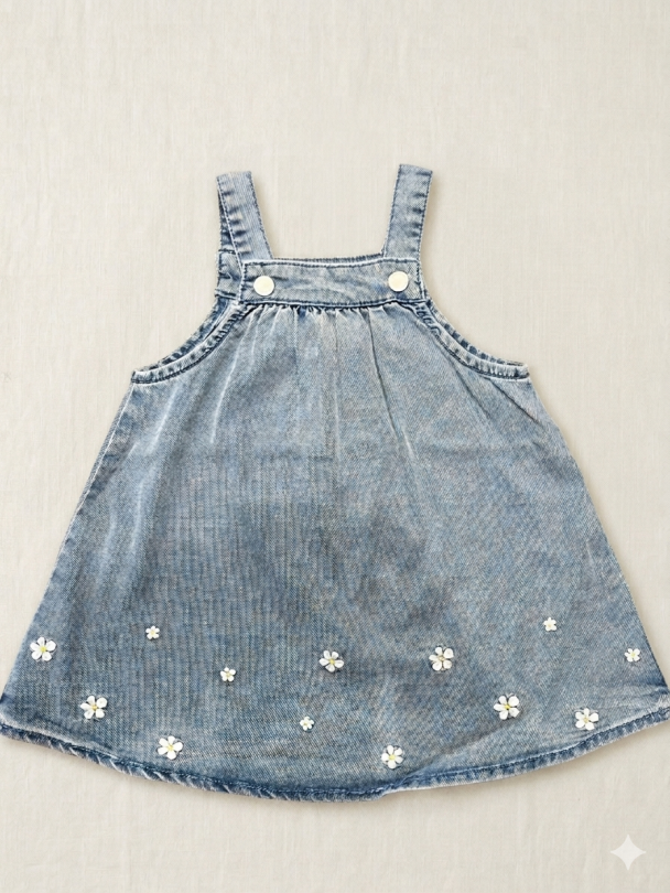 NBFflora Denimkjole - Image 3