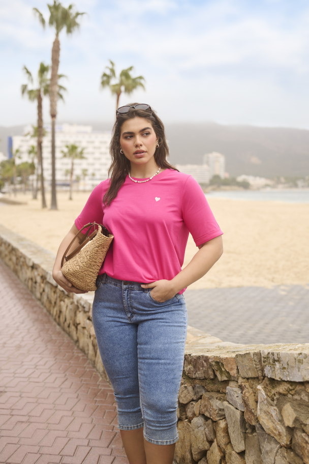 Kaffe Curve Vilana caprijeans - Image 6
