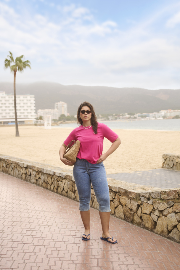 Kaffe Curve Vilana caprijeans - Image 8
