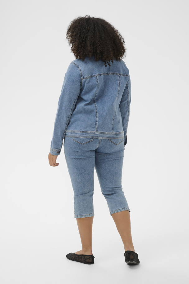 Kaffe Curve Vilana denimjakke - Image 2