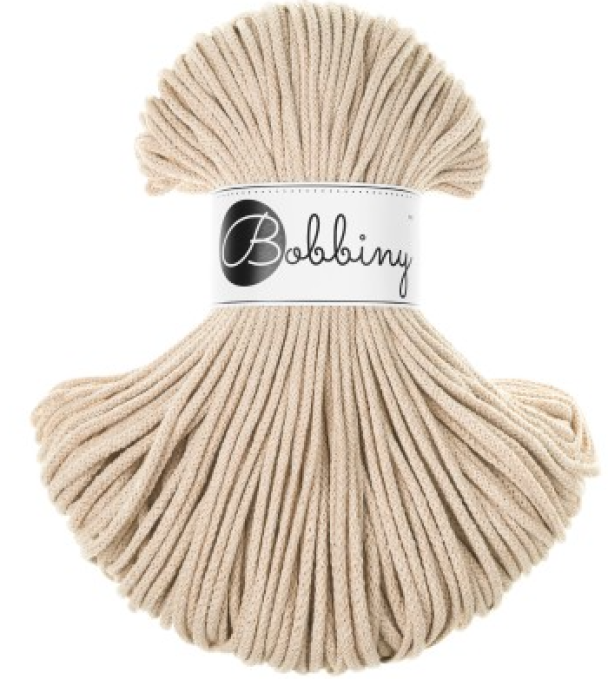 Bobbiny Junior 3mm - Warm Beige