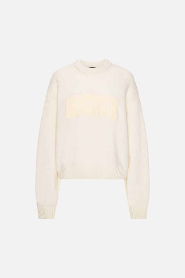 Crewneck Sweater - Egret  - Image 1