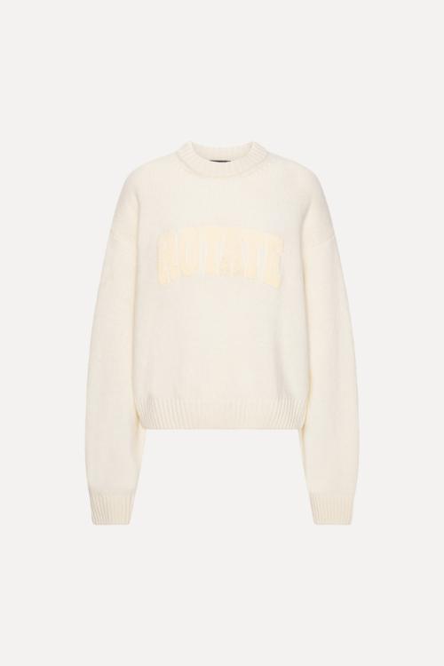 Crewneck Sweater - Egret 