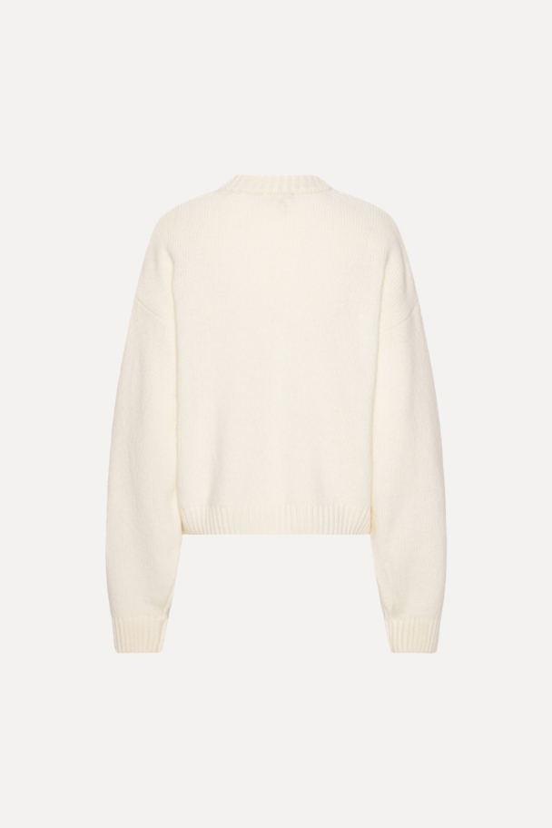 Crewneck Sweater - Egret  - Image 2
