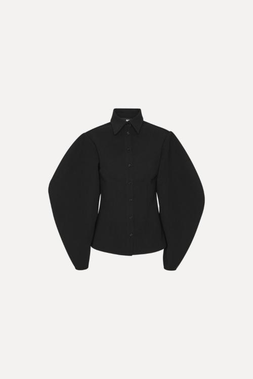 Suiting Fitted Shirt - Black 