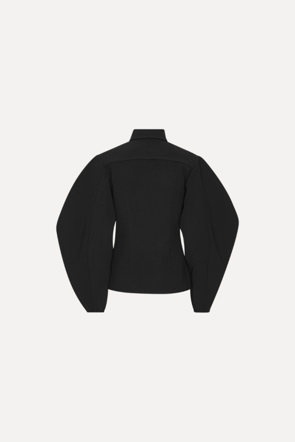 Suiting Fitted Shirt - Black  - Image 2