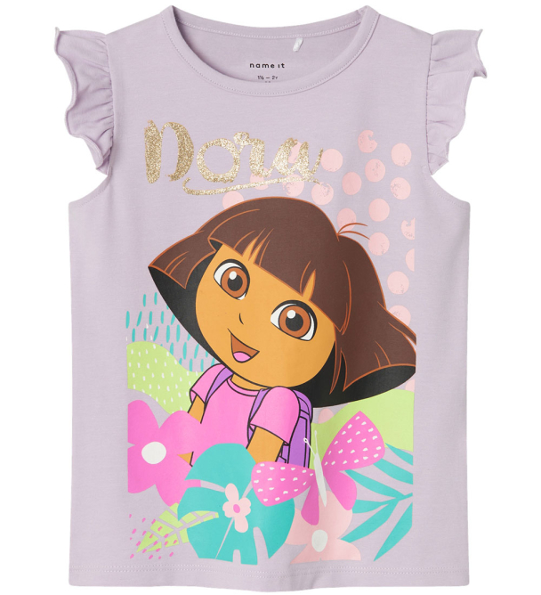 NMFMulsa Dora topp, lilla - Image 1