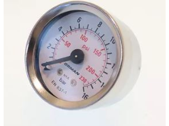Manometer til E61 for &aring; m&aring;le trykket