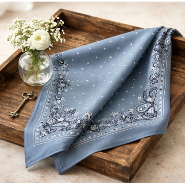 Bandana tåke blå - Image 2