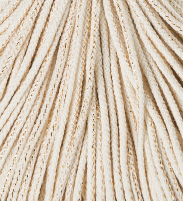 Bobbiny Junior 3mm - Golden Natural - Image 2