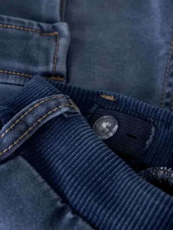 NMMben Shorts Denim Blå - Image 4