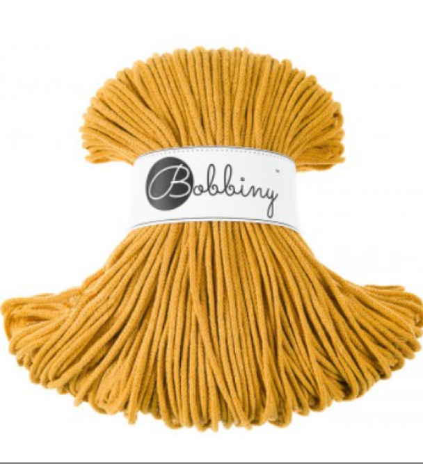 Bobbiny Junior 3mm - Mustard