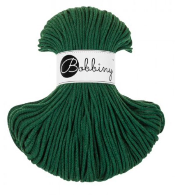 Bobbiny Junior 3mm - Pine Green
