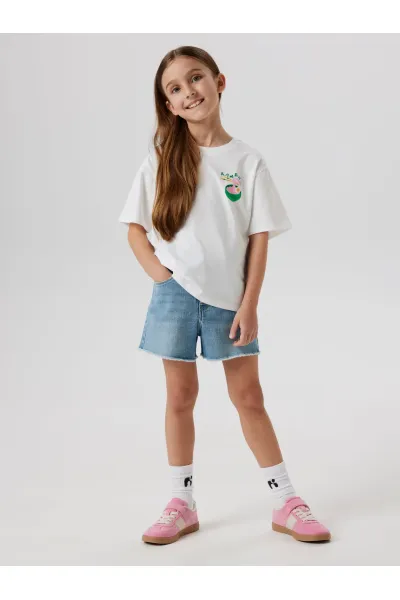 NKFrose HW Denim Shorts