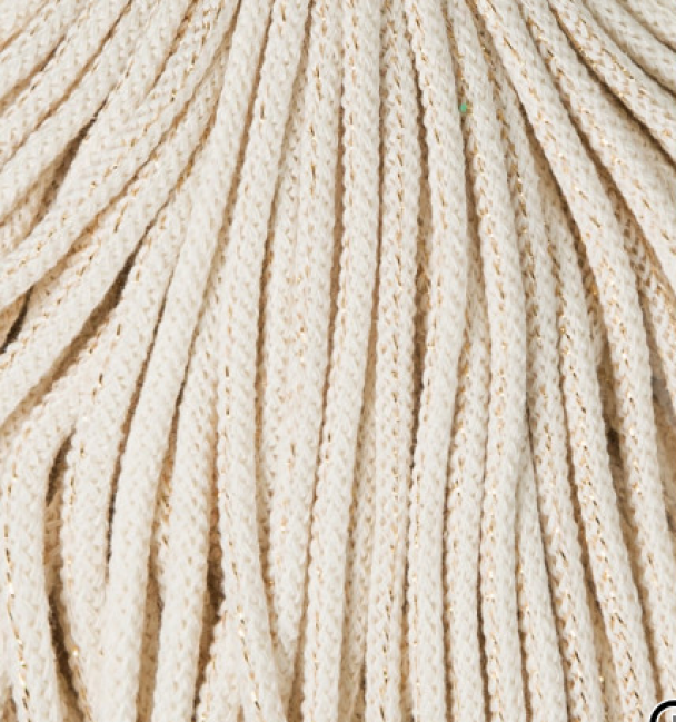 Bobbiny Premium 5mm - Golden Natural - Image 2