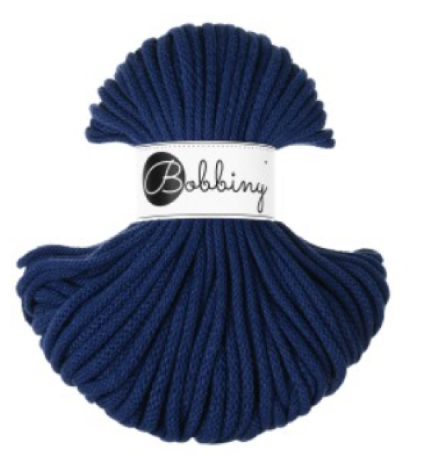 Bobbiny Premium 5mm - Ink Blue - 50m