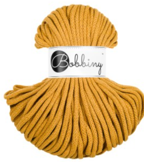 Bobbiny Premium 5mm - Mustard - 50m