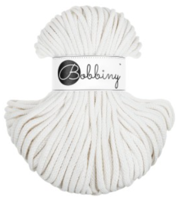 Bobbiny Premium 5mm - Off-White - 50m