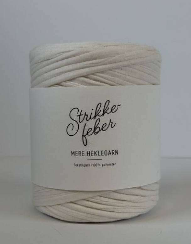Strikkefeber - 95 -  Mere Garn - Krem