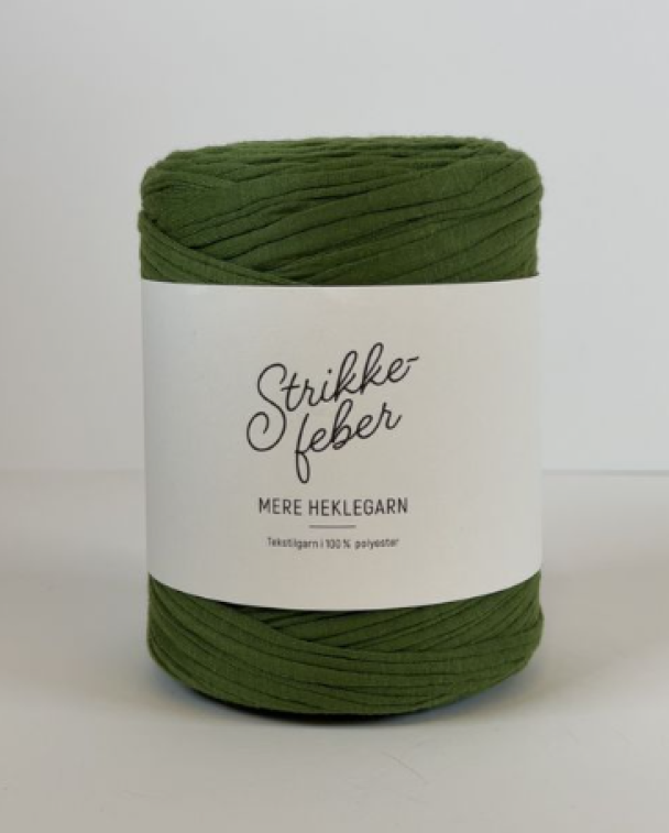 Strikkefeber - 96 - Mere Garn - Mørkgrønn