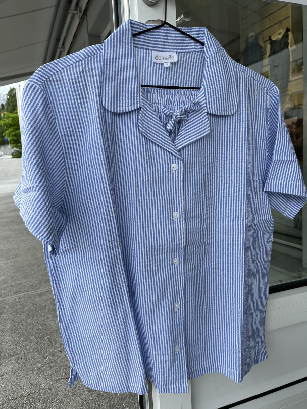 Pyjamas striper blå 79910 - Image 3