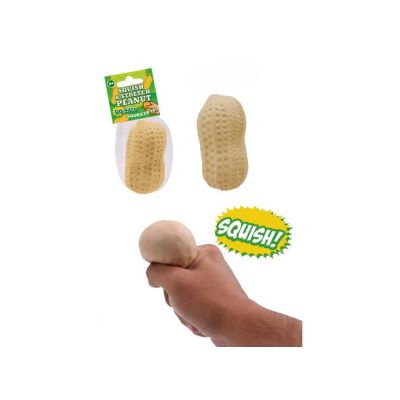 Squishy peanøtt, 11 cm