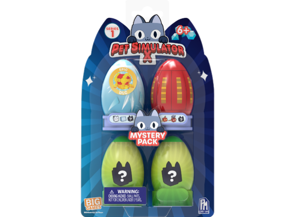 Minifigures in Mystery Eggs, 4 stk